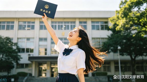 沈阳文宇教育学员领取毕业证